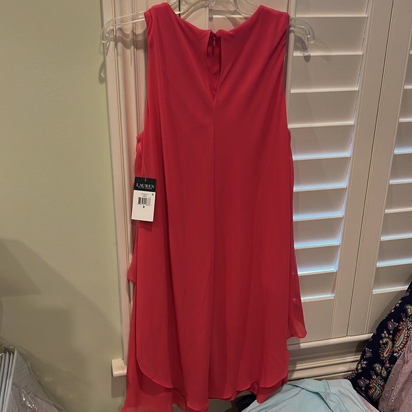 Lauren by Ralph Lauren Dress size 8 Starfruit Pink! NWT Coral Summer Party - Picture 10 of 10